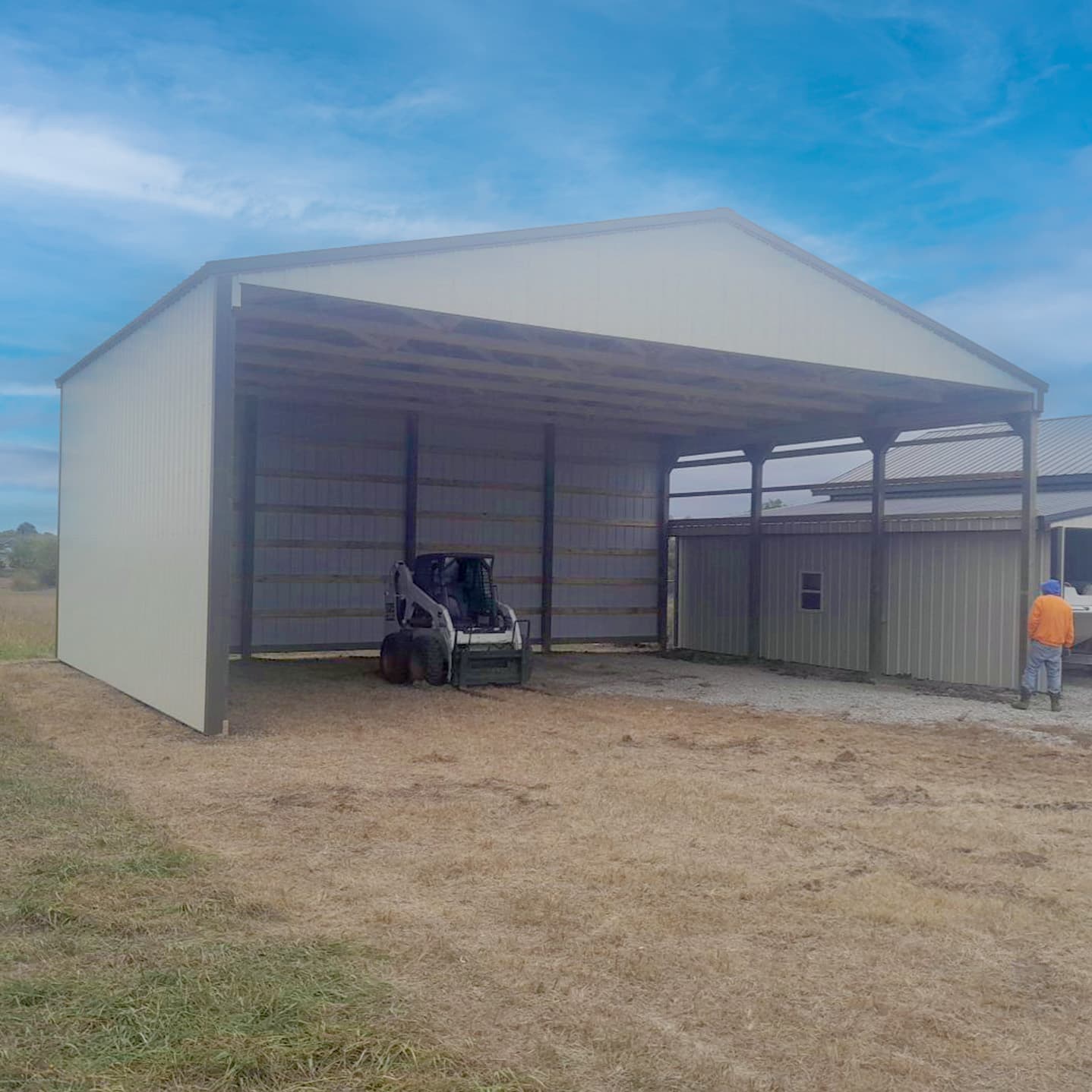 Open Side Post Frame Building — 6