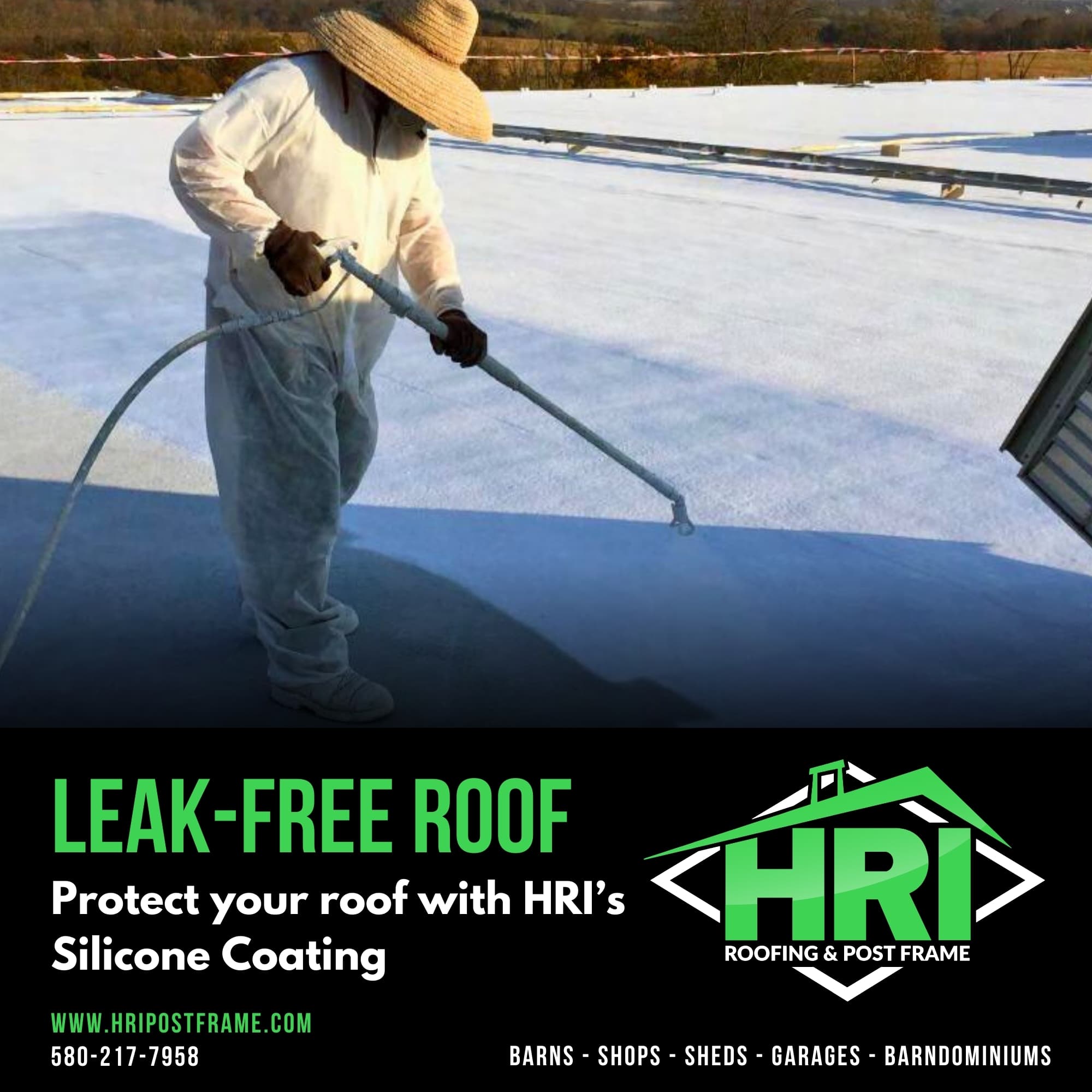 Ensure Complete Waterproofing with HRI’s 100% Silicone RCR System