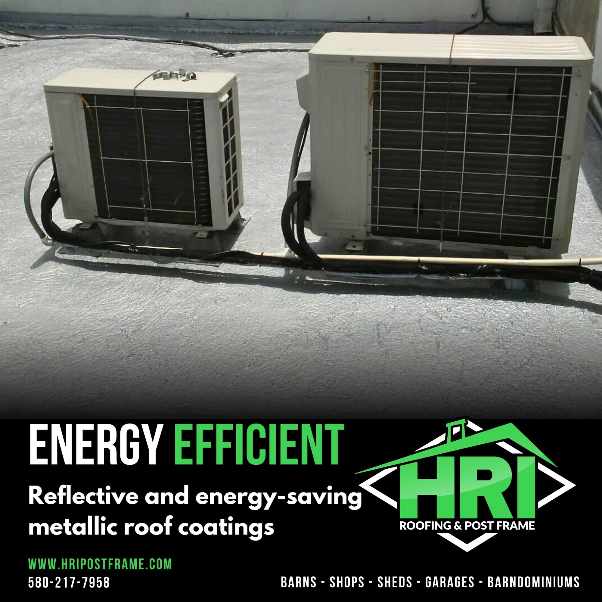 Introducing HRI’s Premium Metallic Silicone Roof Coatings!