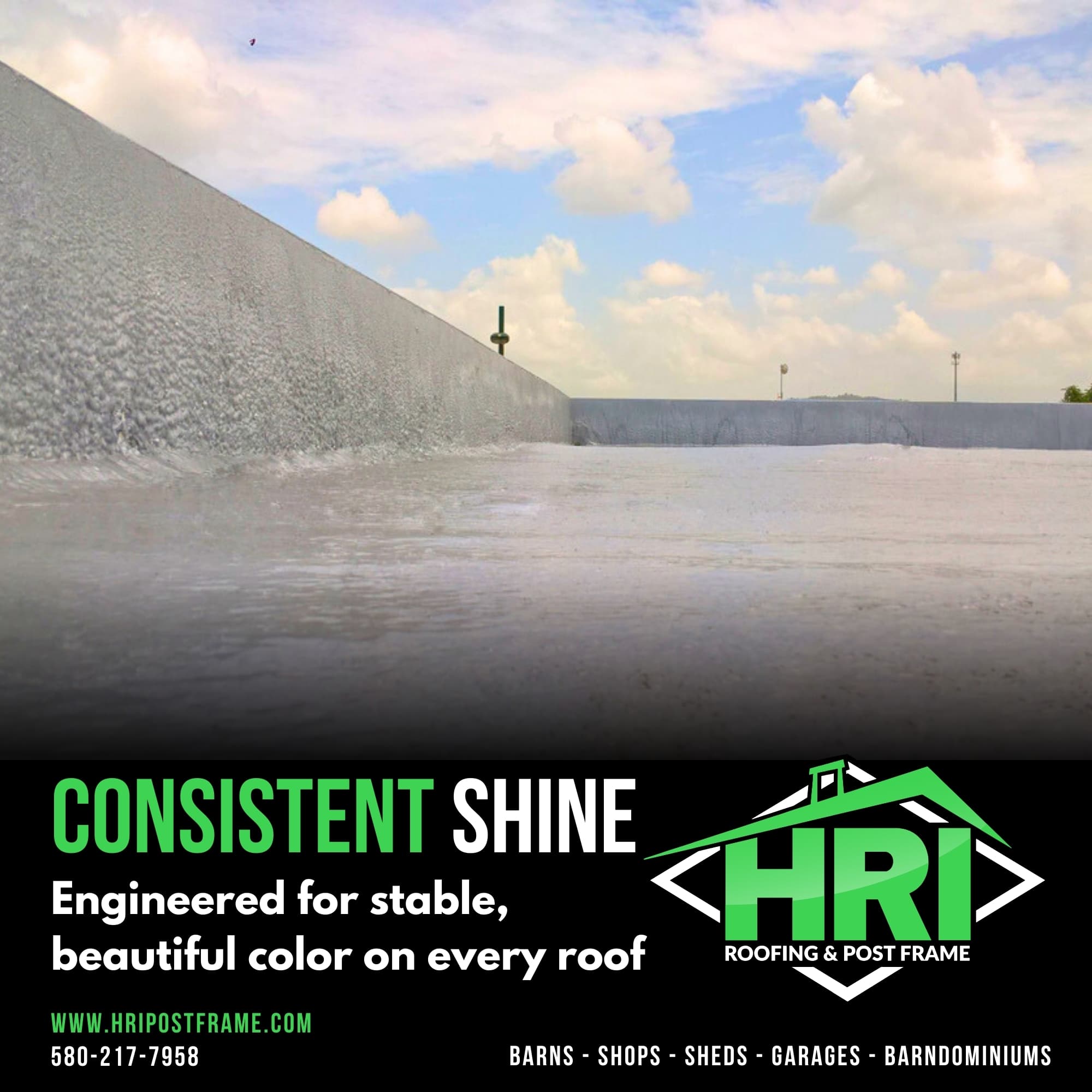 HRI’s Premium Metallic Silicone Roof Coatings: Consistent, Stunning Results