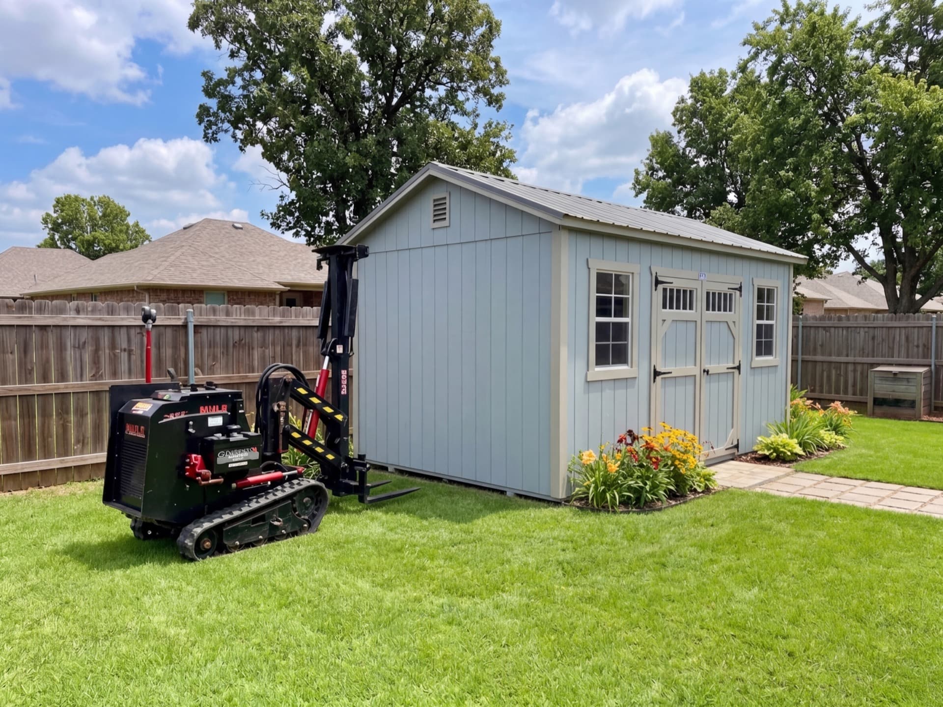 HRI Custom Shed Delivery and Installation