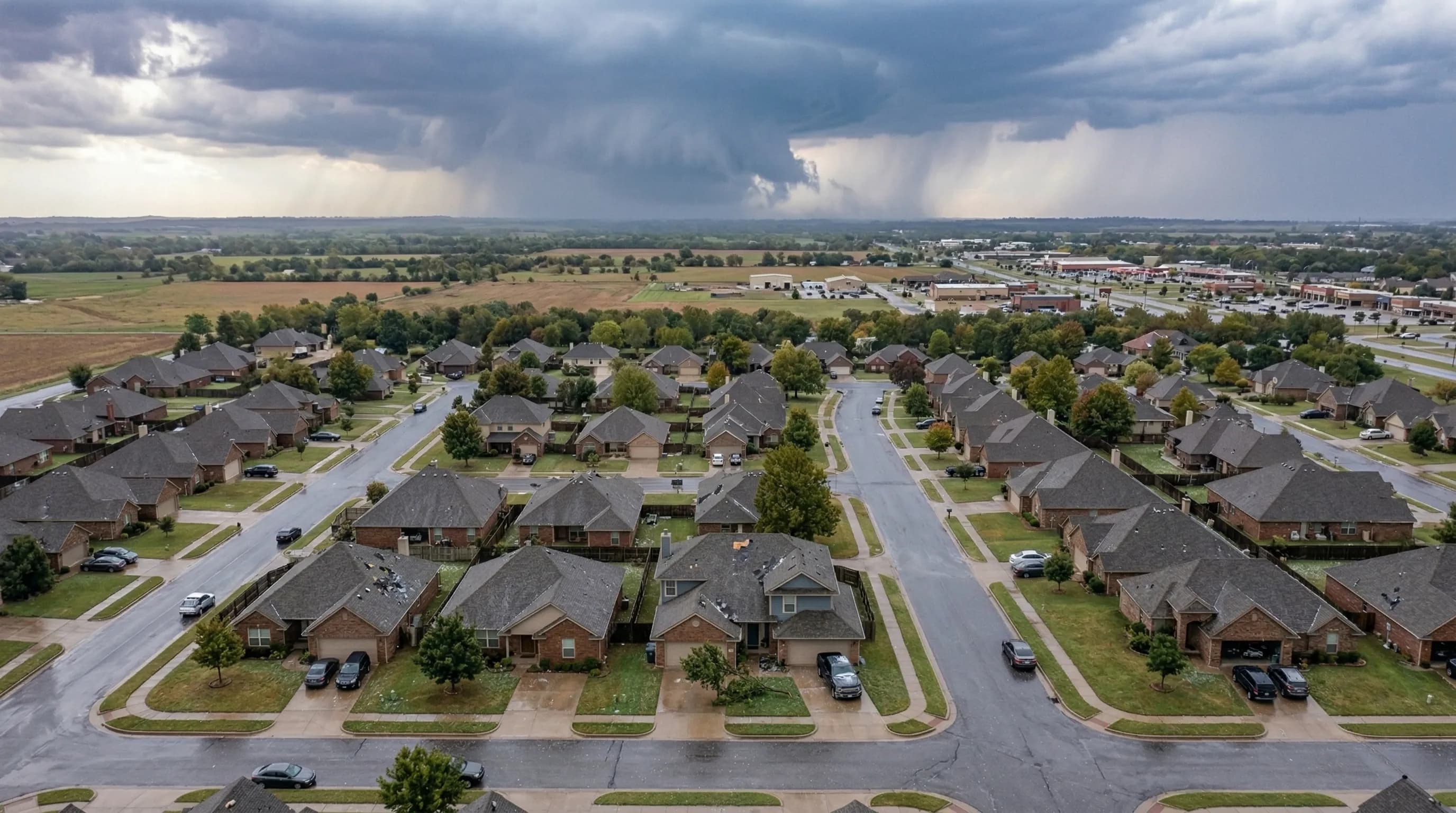 HRI storm damage insurance claim assistance for Oklahoma homeowners