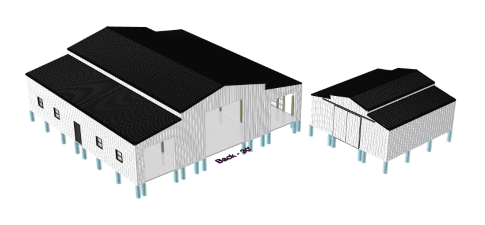 Barns — Agricultural & Storage