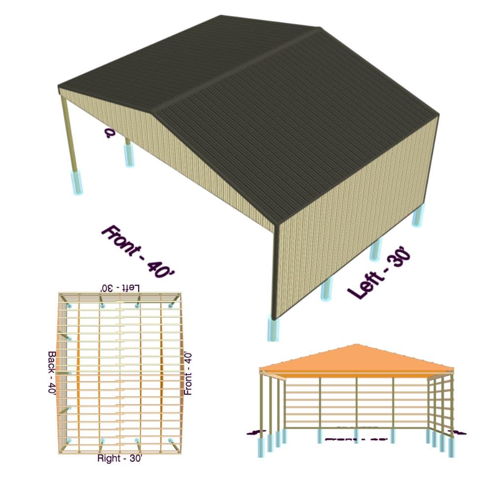 Open-Front Shed - Other in Ponca City, OK